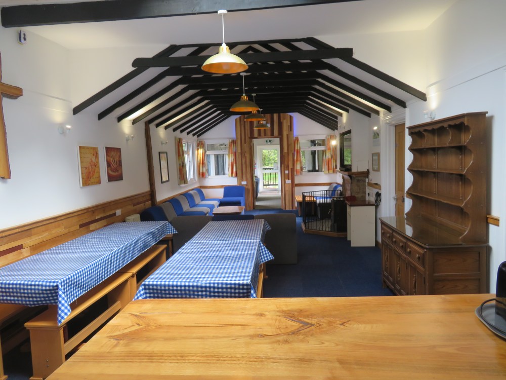 Main lounge looking towards garden room