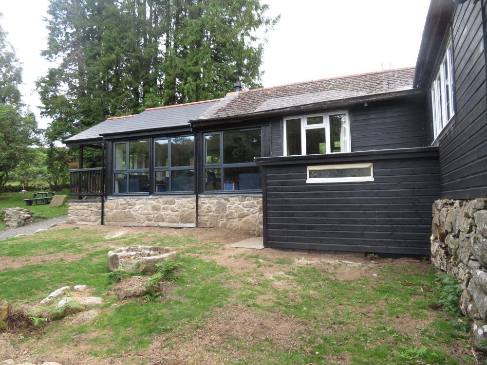 New garden room + shed with BBQ